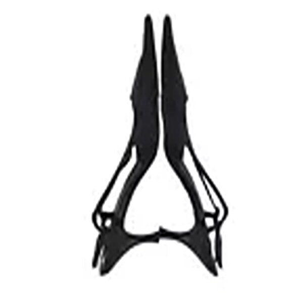 Colin‎ Stuart Womens Black Leather Stiletto Slingback Heel Size US 6 M - Picture 5 of 9